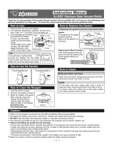 Zojirushi SJ-SDE10 Owner's manual