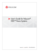 Polycom HDX Room Systems User manual