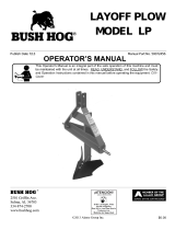 Bush Hog Plow Owner's manual