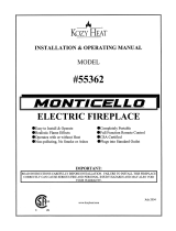 Kozyheat Electric Owner's manual