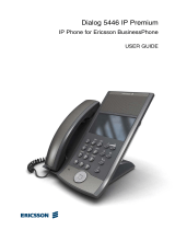Ericsson Dialog 5446 IP Premium User manual