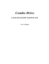 BTC Combo Drive User manual
