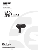 Shure PGA56 User guide