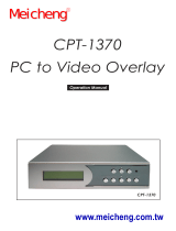 Meicheng CPT-1370 Owner's manual