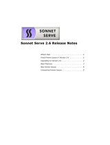 Sonnet Fusion RX1600Vfibre Owner's manual