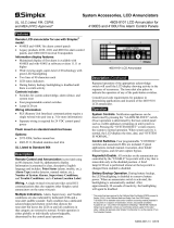 Simplex 4603-9101 User manual