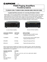 Aiphone T3130BGM (30W) Instructions Manual