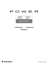 Rockford Fosgate Power ad Series Owner's manual