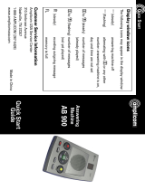 Amplicom AB900 Quick start guide