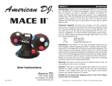 American DJ MACE II User Instructions