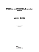 Texas Instruments TAS5414A and TAS5424A EVM User guide