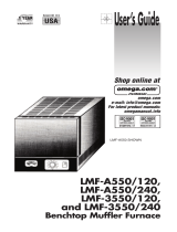 Omega LMF-A550 and LMF-3550 Series Owner's manual