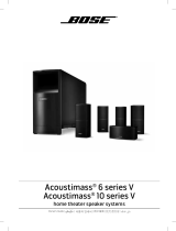 Bose Acoustimass 6 Owner's manual