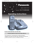 Panasonic kx tcd 951 g User manual