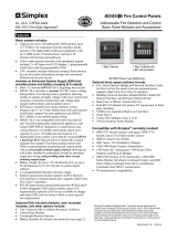 Simplex 4010-9603 User manual