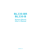 DFI BL330-BR/BL330-B User manual