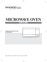 Daewoo KOR-7L4BS User manual