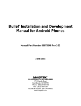 Magtek Bullet Owner's manual