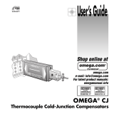 Omega CJ Series Owner's manual