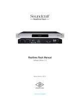 Universal Audio Soundcraft Realtime Rack User manual