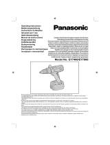 Panasonic EY7960 Owner's manual