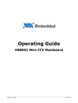 VIA Technologies VB8001 Operating instructions