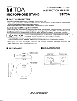 TOA ST-73A User manual