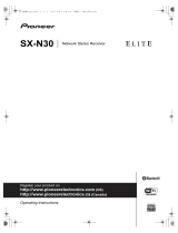 Pioneer SX-N30 Operating instructions