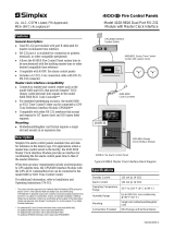 Simplex 4100ES Operating instructions