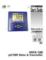 Omega PHTX-100 Owner's manual