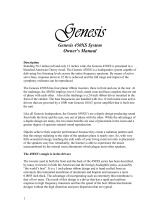 Genesis 450XS Owner's manual