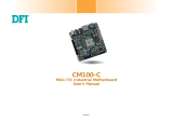DFI CM100-C User manual