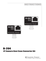 Channel Vision B-204 User manual