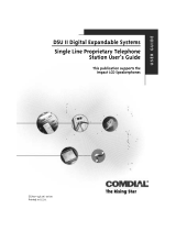 Comdial DSU II Digital Expandable Systems User manual