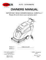 Viper FANG 20T Owner's manual