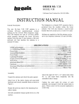 Hygain V-3R User manual