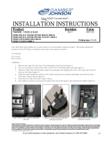 Gamber-Johnson 2011+ Ford Explorer, 2008+ Taurus/Taurus X, 2013-2019 Police Interceptor Sedan/Utility Base Installation guide