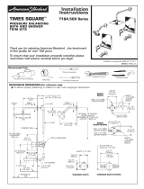 American Standard T184.508.295 Installation guide