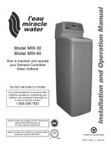 l'eau miracle water MW-30 Operating instructions