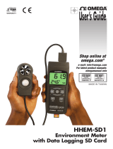 Omega HHEM-SD1 Owner's manual