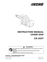 Echo CS-355T User manual