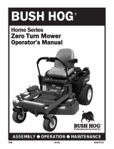 Bush Hog (HS) HOME SERIES ZERO TURN MOWER Owner's manual
