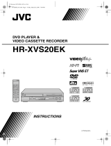JVC HR-XVS20EK User manual