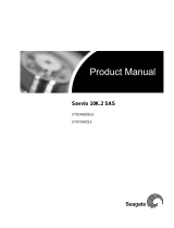 Seagate ST973402SS Savvio® 10K.2 SAS 3 Gb/s 73 GB Hard Drive User manual