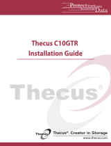 Thecus C10GTR Installation guide