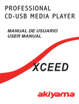 Akiyama Xceed User manual