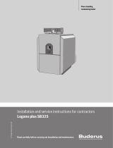 Buderus Logano plus SB325 Installation And Service Instructions Manual