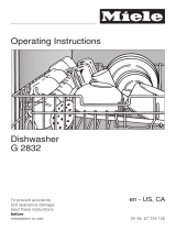 Miele G2832 User manual