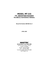 Magtek MT-215 Technical Reference Manual