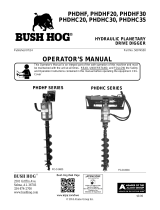 Bush Hog Posthole Digger Owner's manual